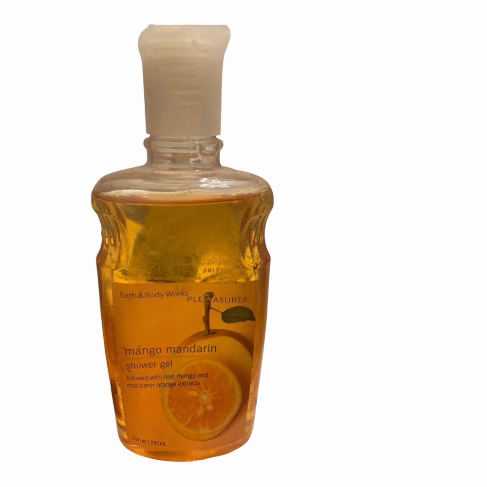 Bath & Body Works Mango Mandarin Shower Gel 10oz Rare Retired